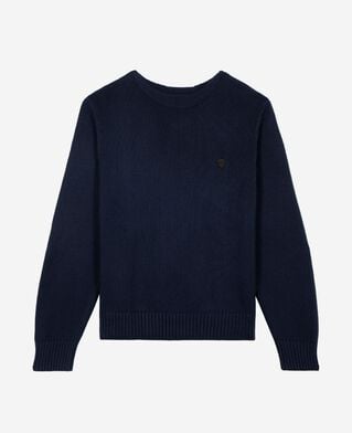 The Kooples H NAVY navy boat-neck sweater