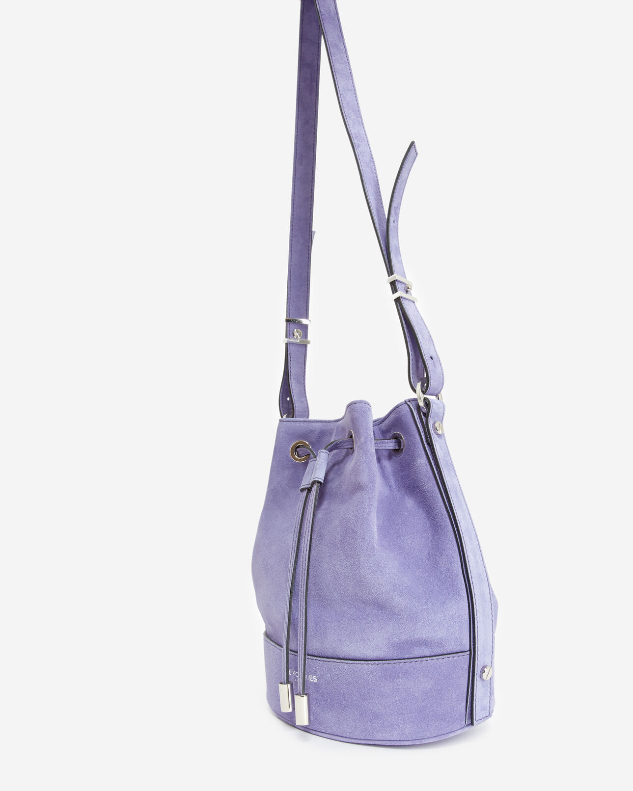 The Kooples FEMME VIOLET sac medium tina en cuir lilas