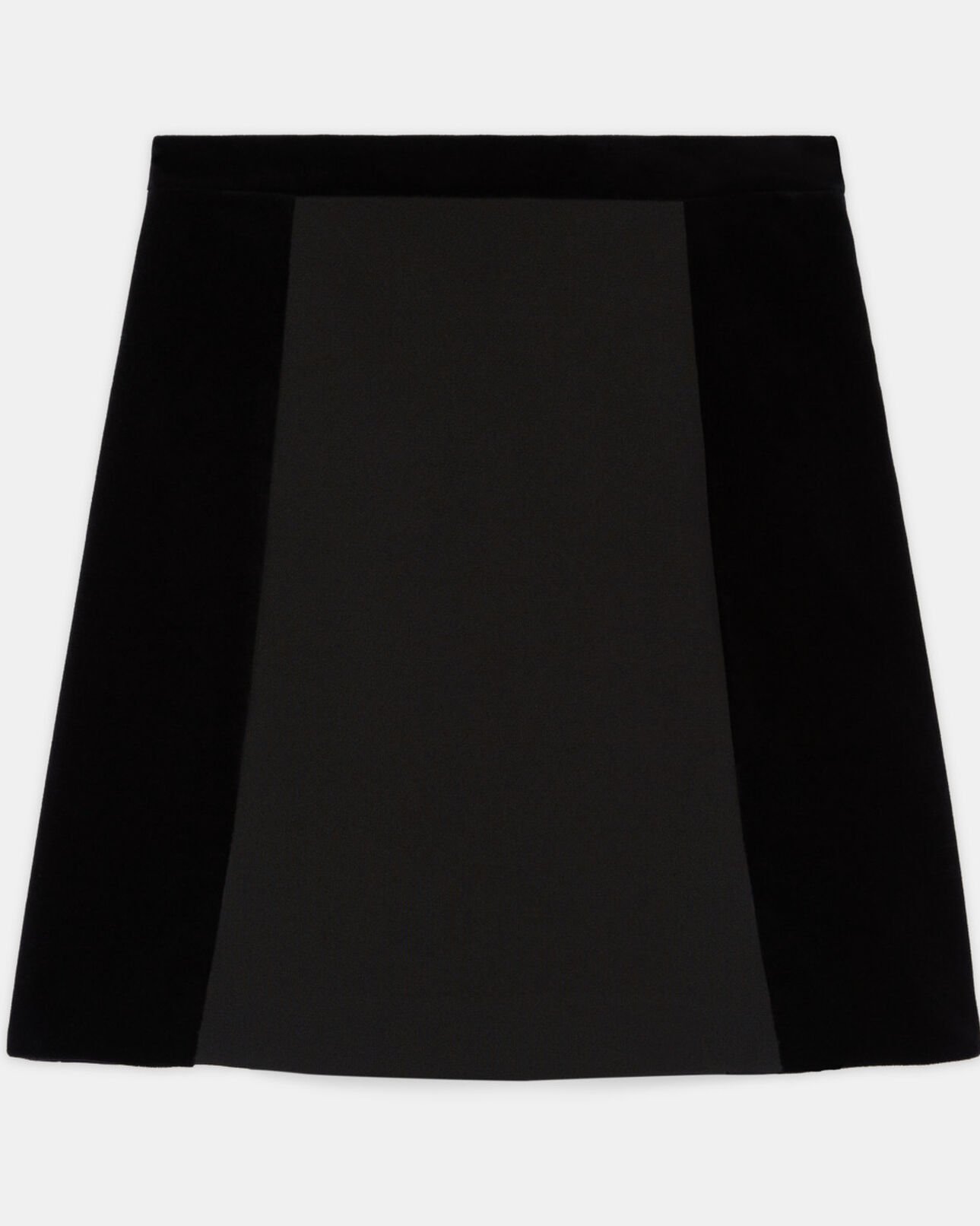 The Kooples DAMEN BLACK kurzer schwarzer rock