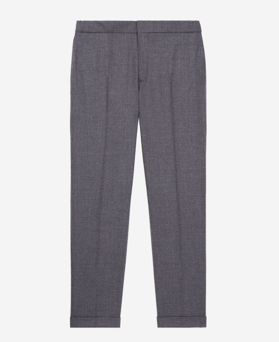 grey flannel trousers