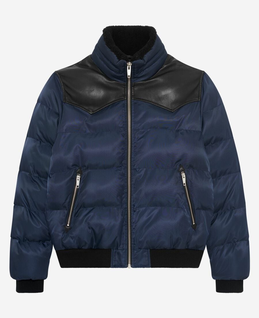 The Kooples H NAVY navy down jacket