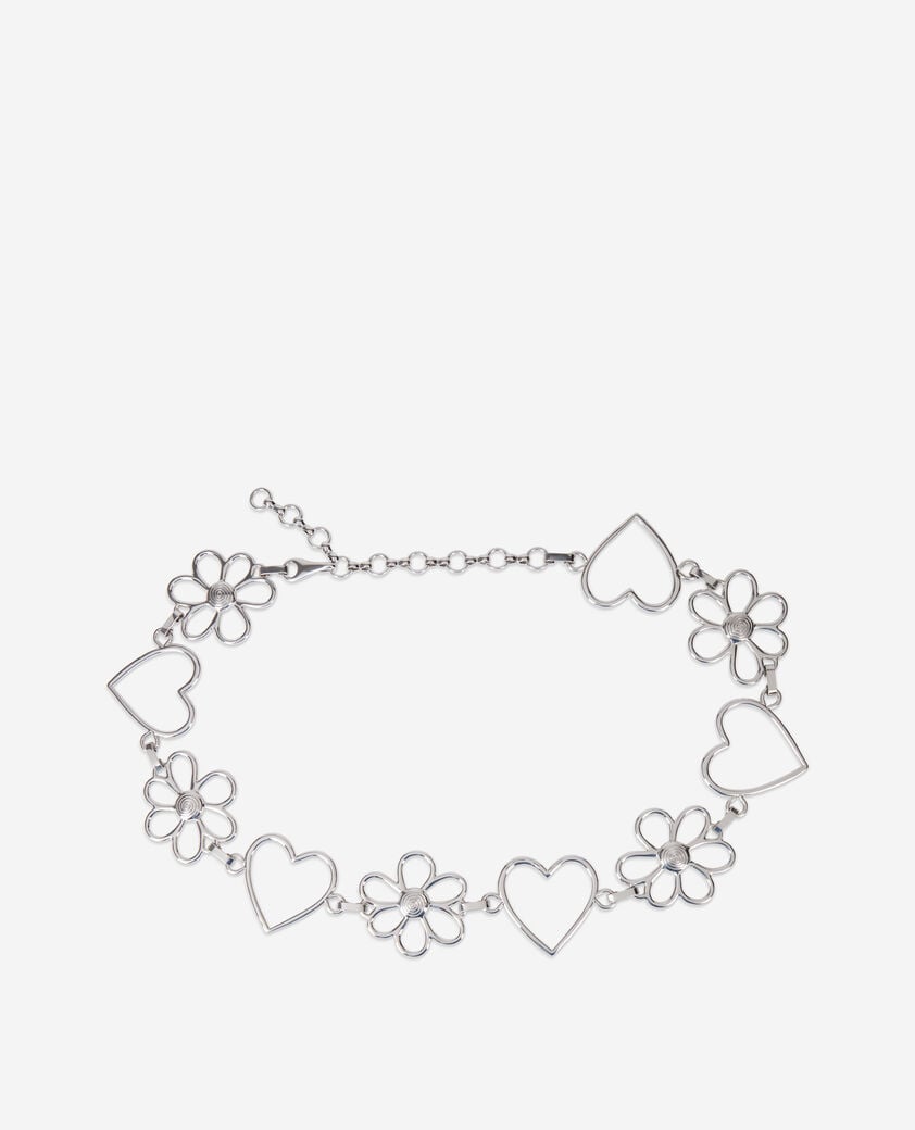 The Kooples FEMME SILVER ceinture chaîne argentée