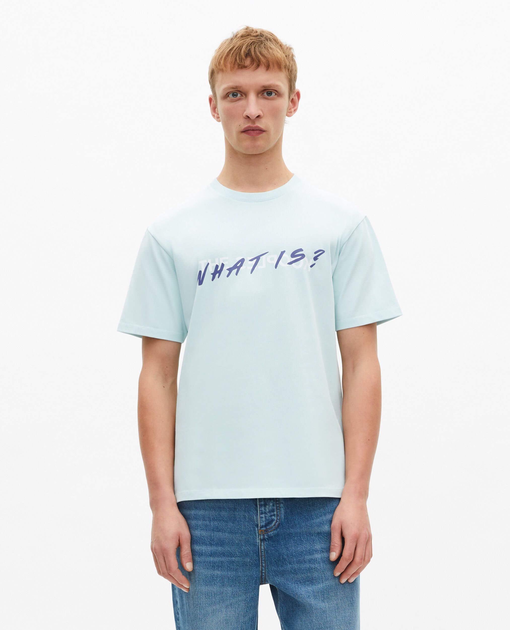 Blue What is t-shirt, BABY BLUE, hi-res image number null