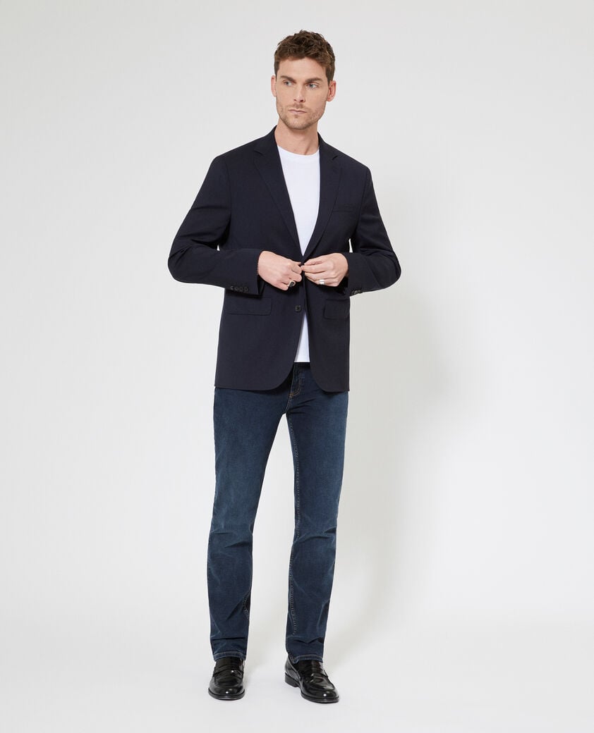 The Kooples MEN BLUE ELECTRIC dark blue skinny jeans