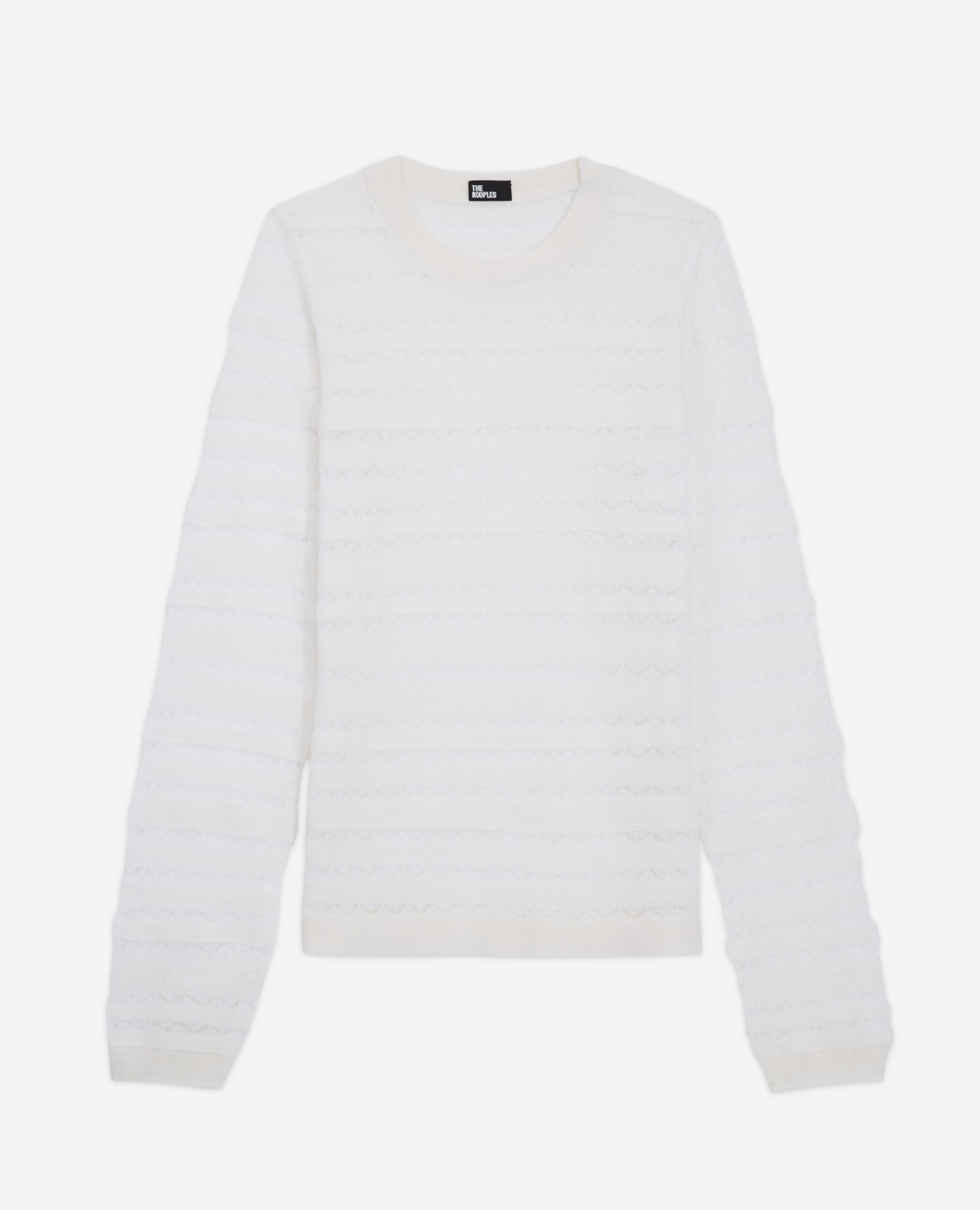 Jersey de lana blanco, LIGHT BEIGE, hi-res image number null