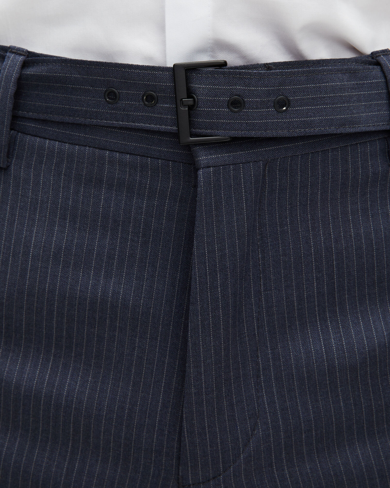 Pantalon de costume à rayures bleu, BLUE, hi-res image number null