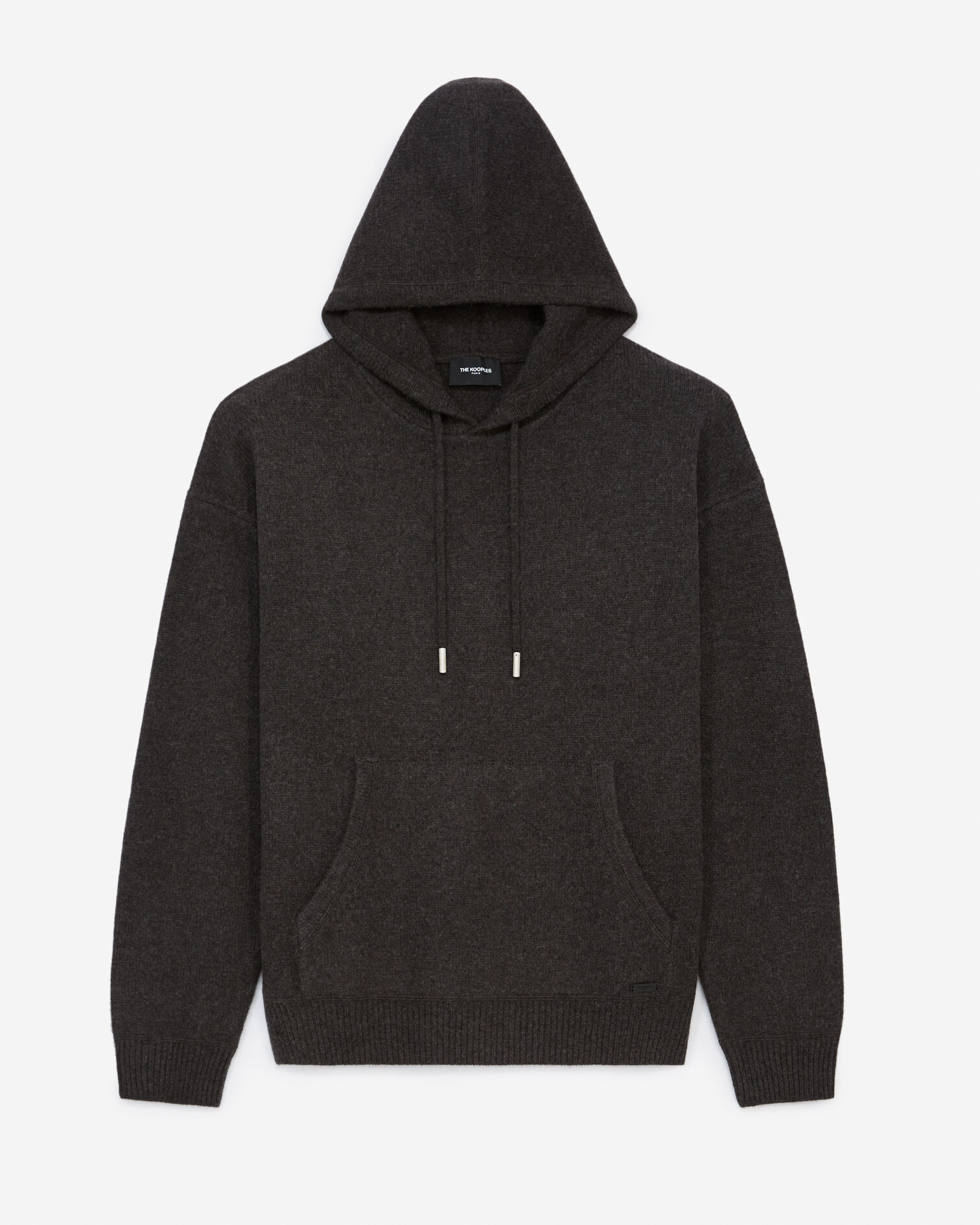 Pull capuche laine marron ample, BROWN, hi-res image number null