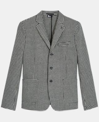 The Kooples H BLACK WHITE patterned jacket