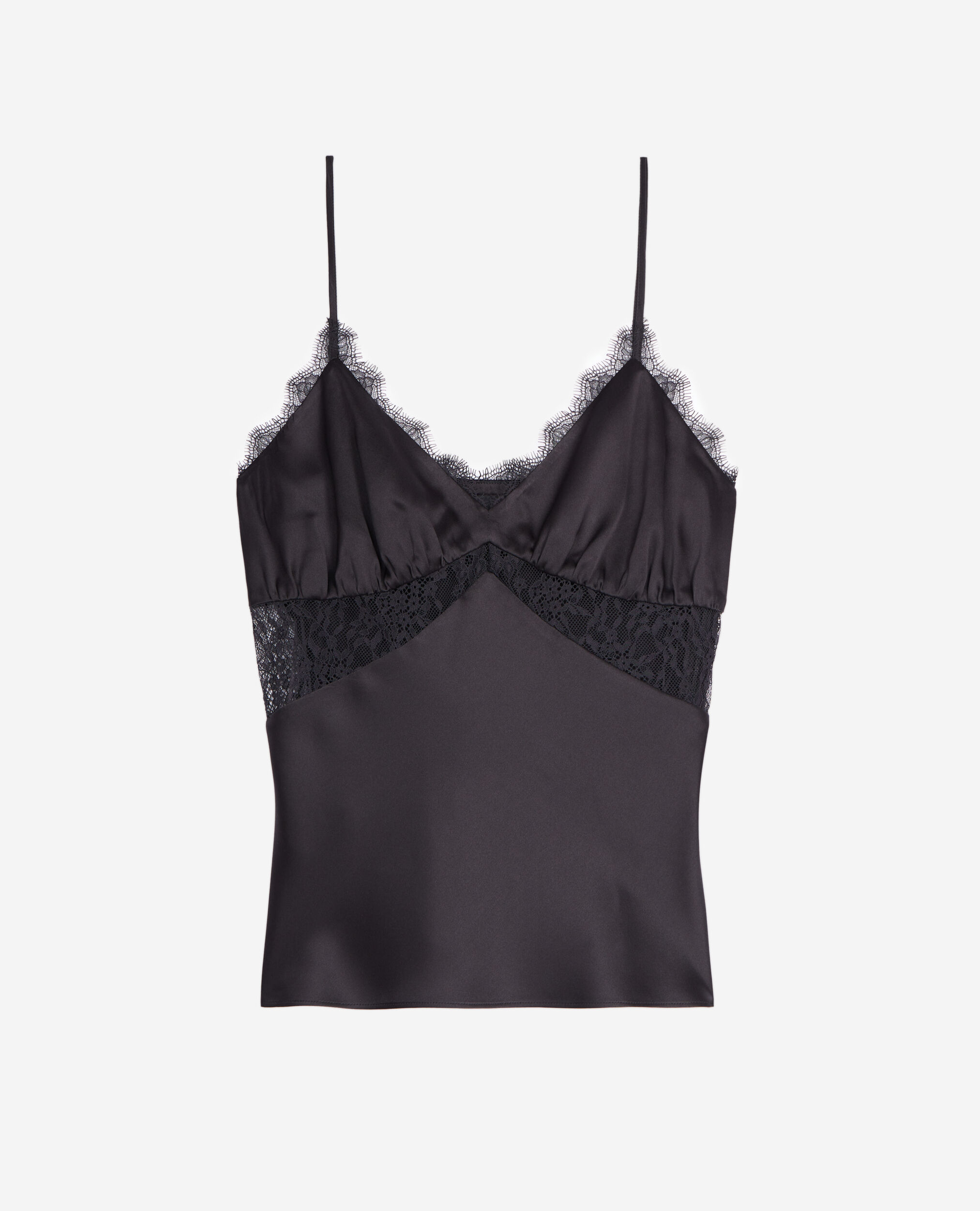 BL.Tops - A chic, luxurious black silk cami with built-in bra for any  occasion. Now if there were only a black silk dress with the same built-in  support 😉⁠⠀ .⁠⠀ .⁠⠀ .⁠⠀ .⁠