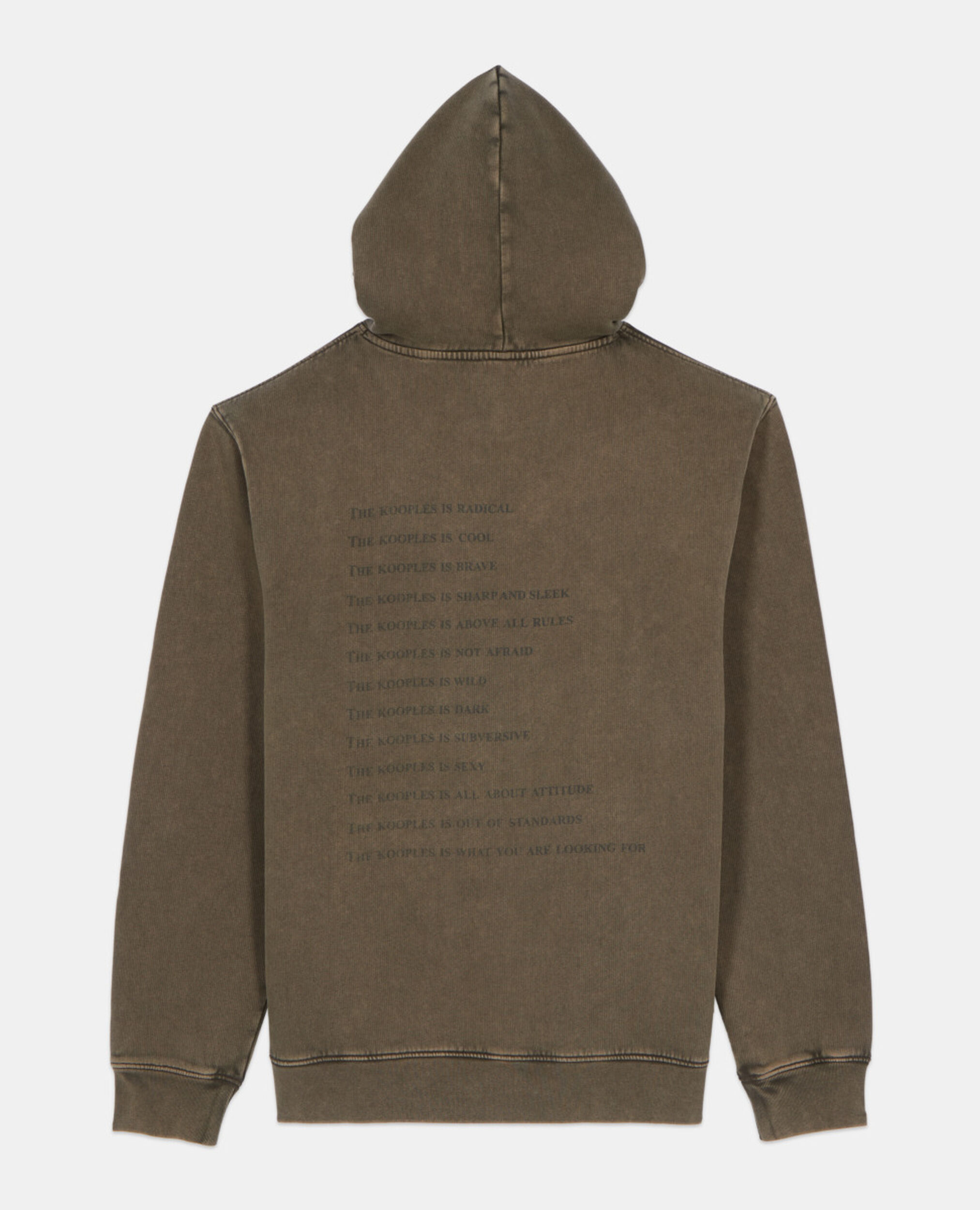 Khaki What is hoodie, KAKI, hi-res image number null