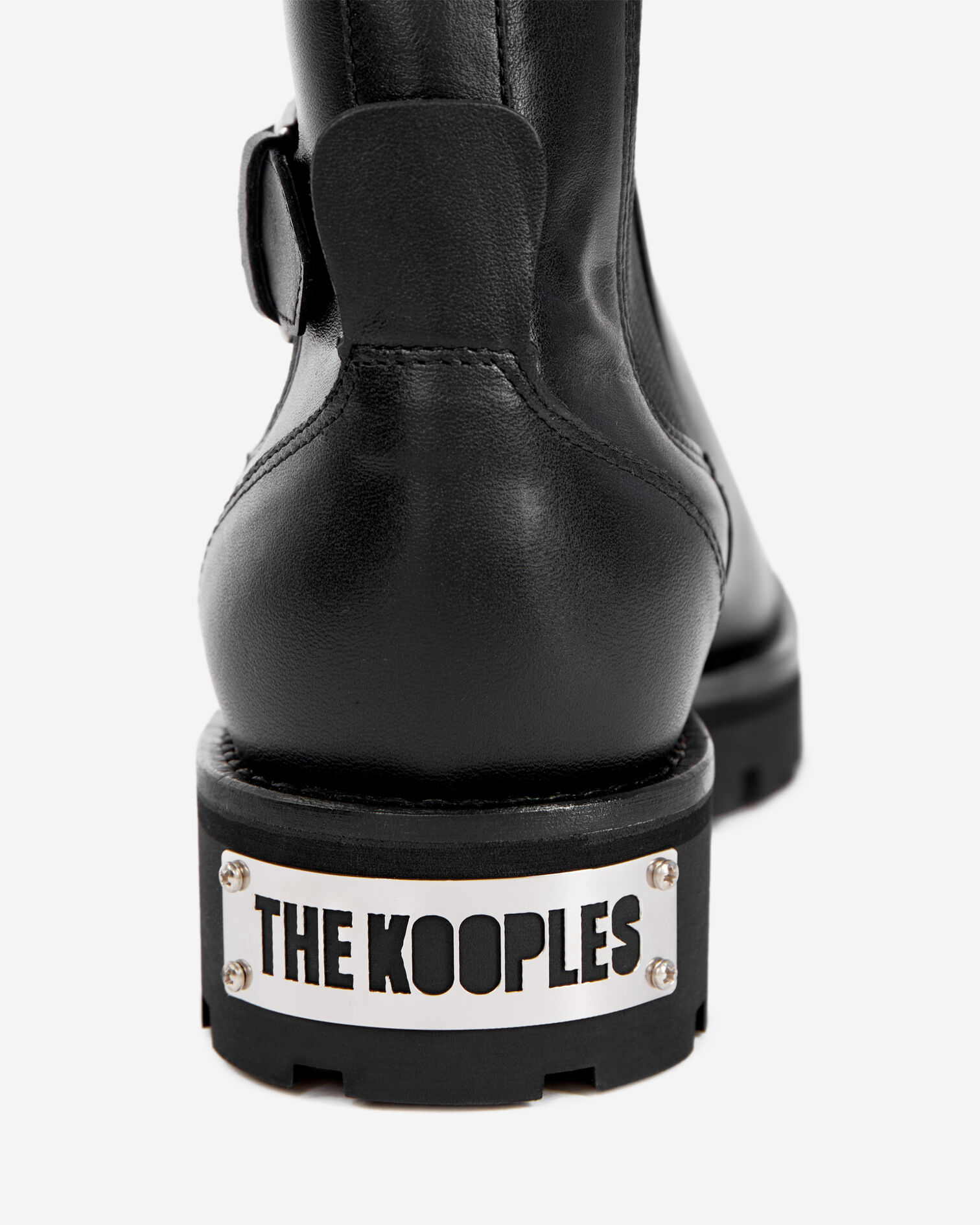 Black leather Chelsea boots, BLACK, hi-res image number null