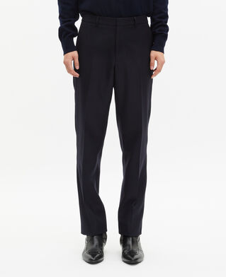 The Kooples HOMME NAVY pantalon droit marine