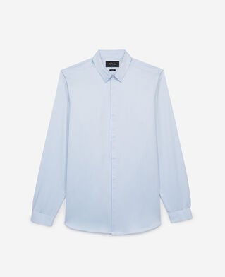 The Kooples HOMME BLUE chemise bleue col classique  coupe ajustée