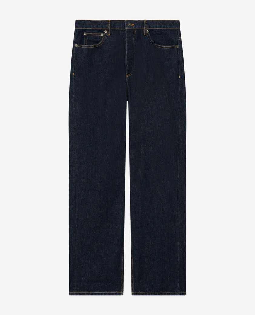 The Kooples HOMME BLUE ELECTRIC jean droit brut bleu