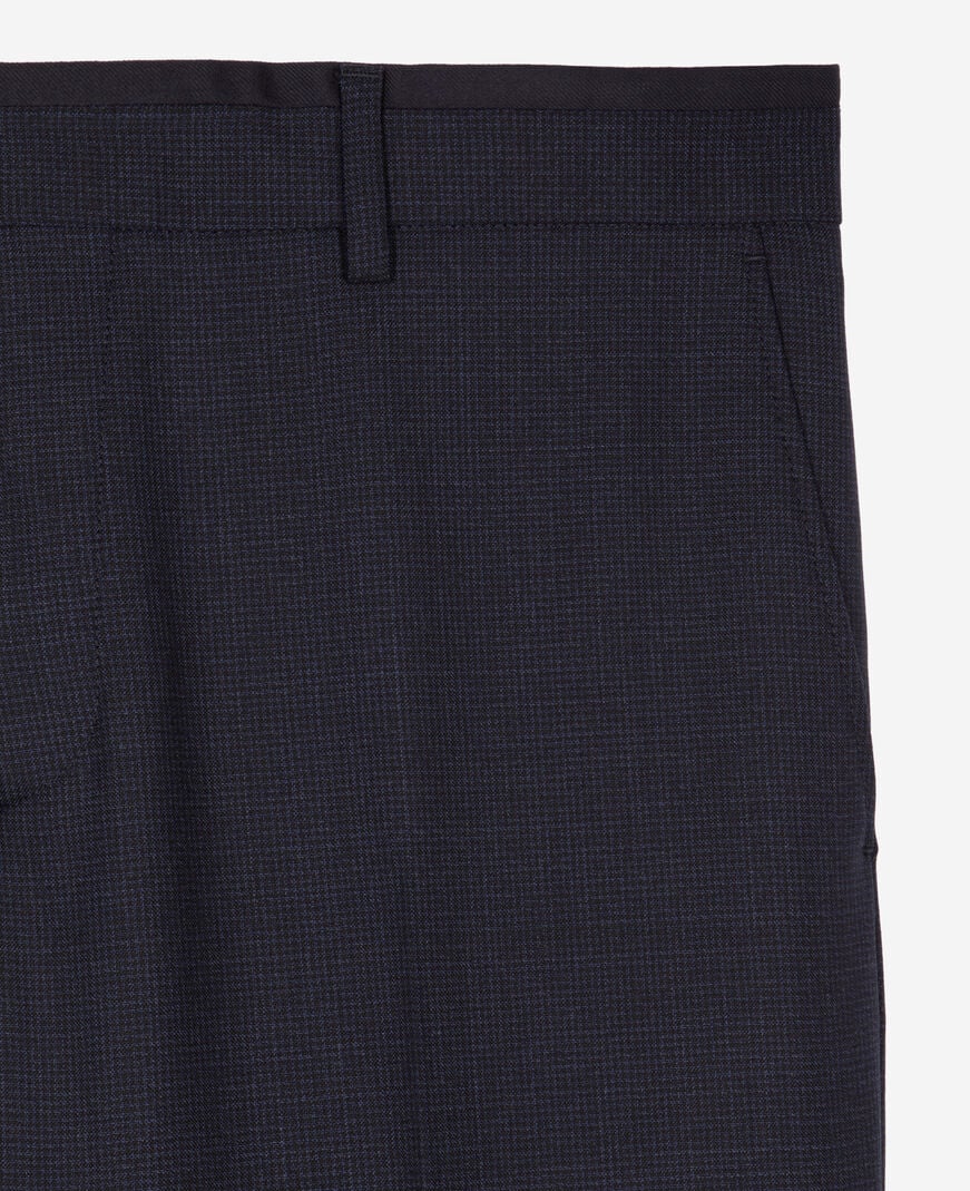 The Kooples HERREN NAVY anzughose flohfuß blau