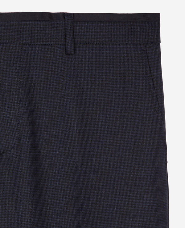 The Kooples HOMBRE NAVY pantalones de pata de gallo azules