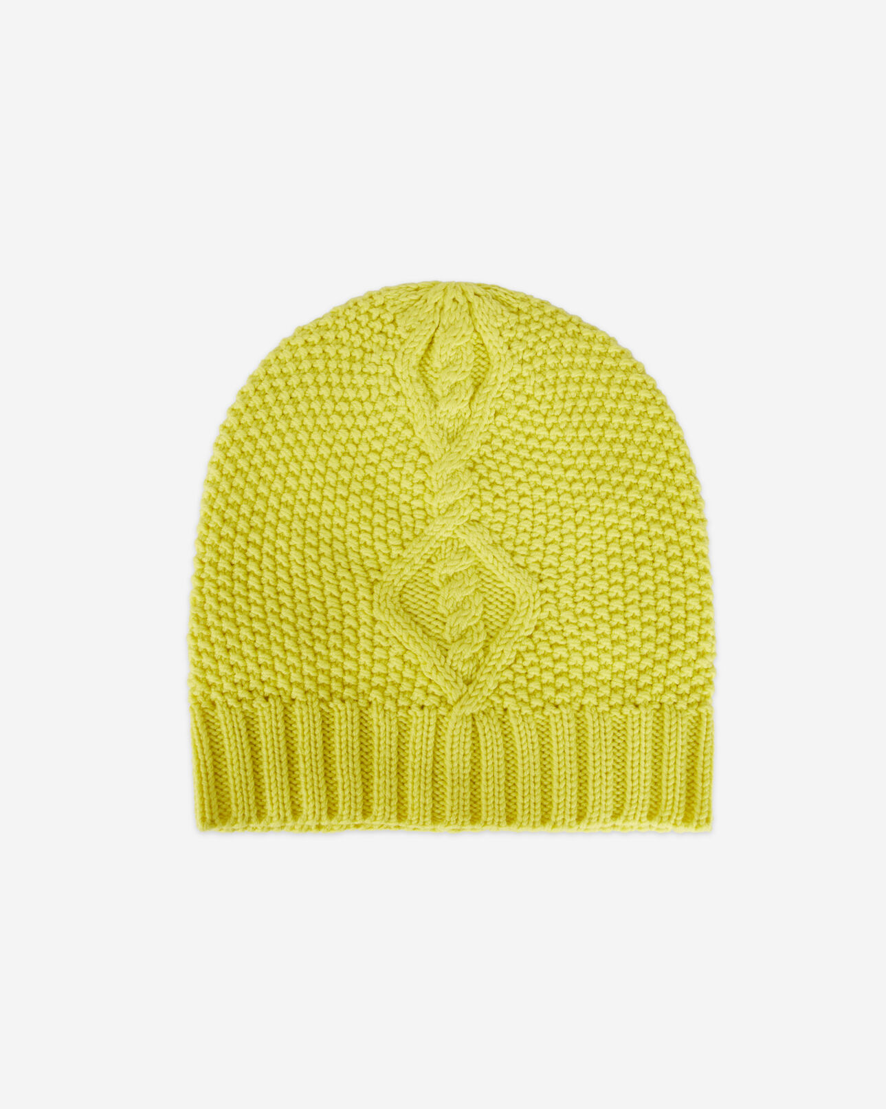 The Kooples MIXED YELLOW yellow wool beanie