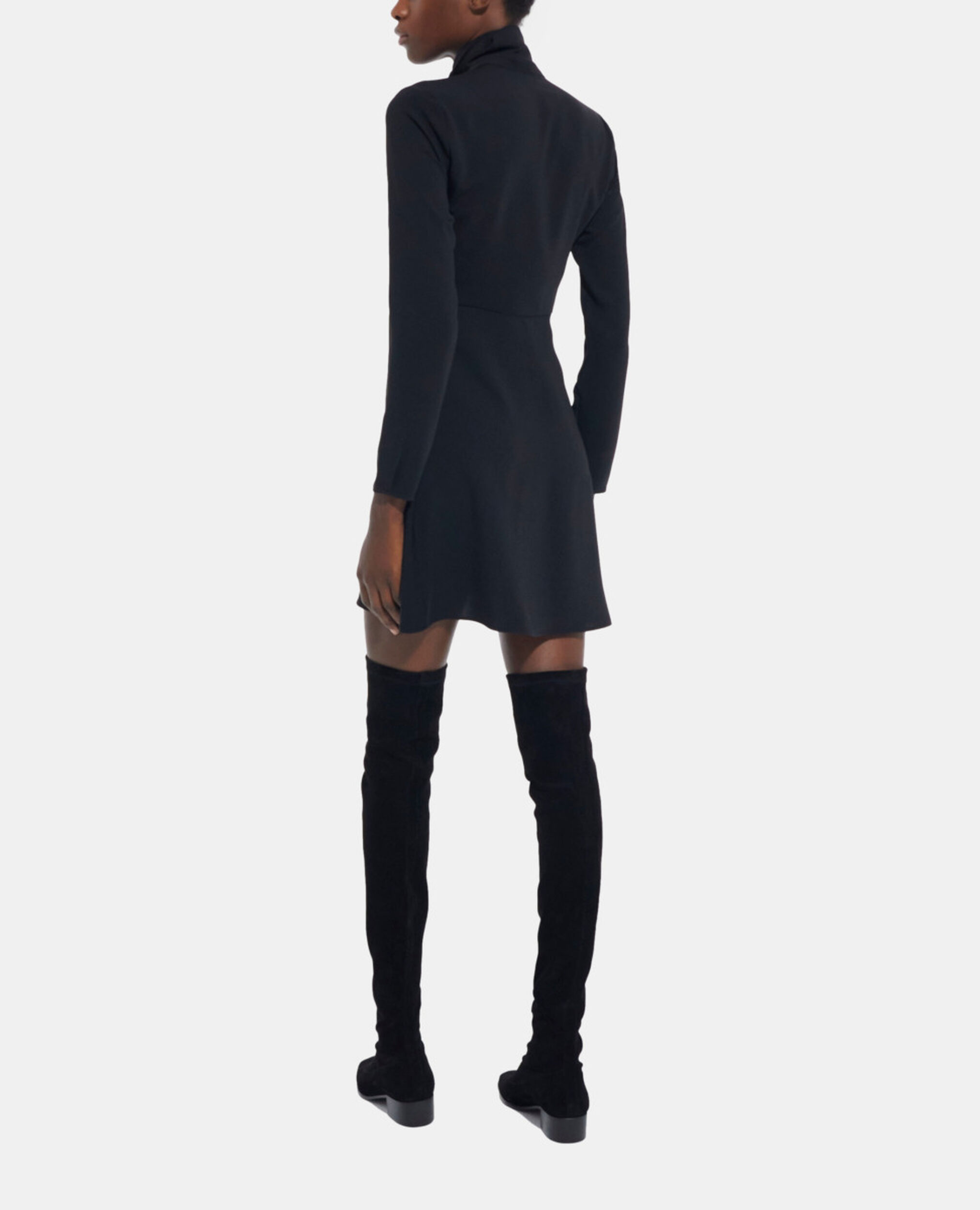 Short black dress, BLACK, hi-res image number null