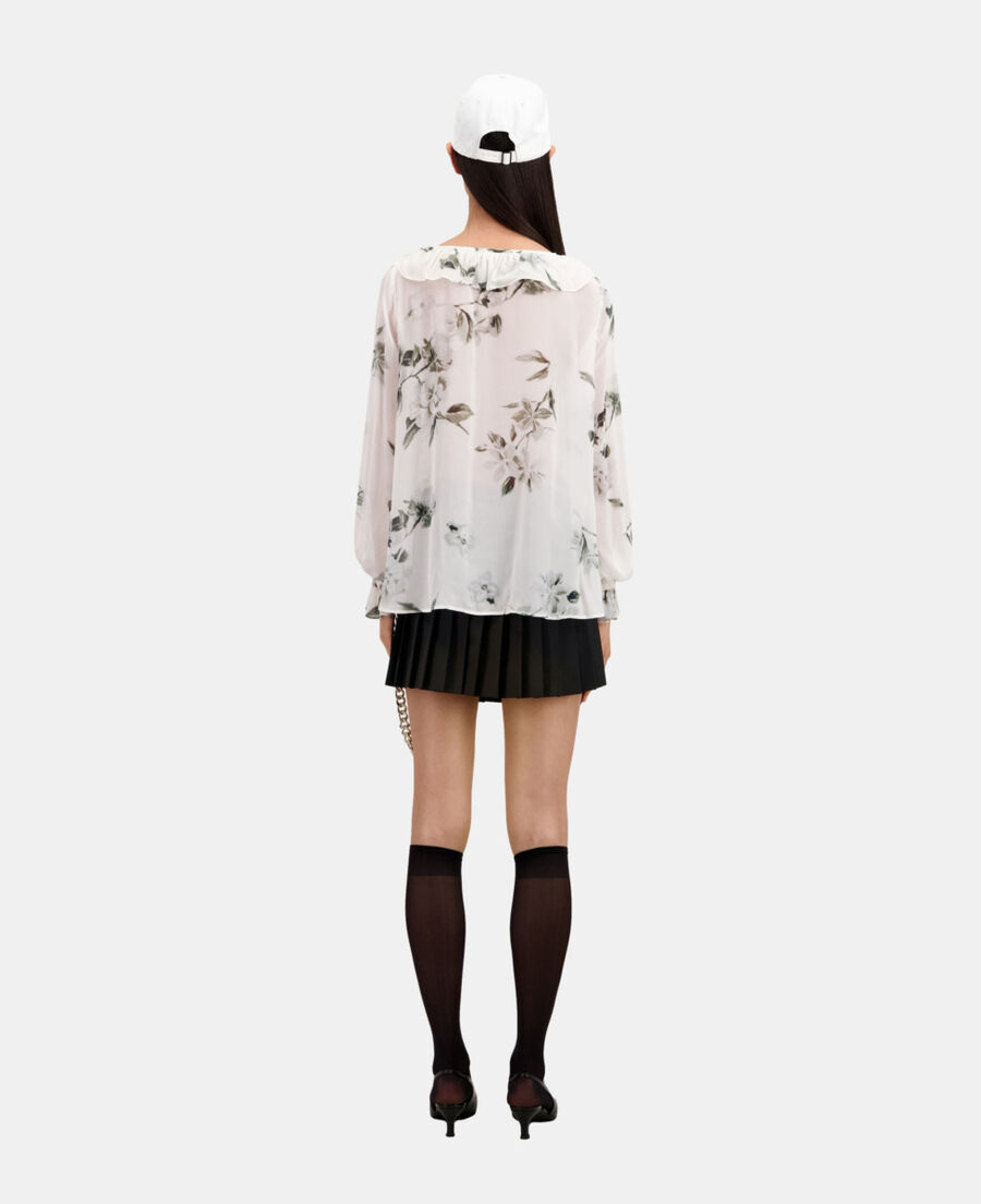 top estampado volantes