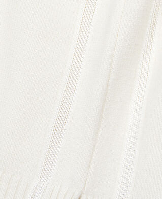 The Kooples DAMEN ECRU ecrufarbener pullover aus kaschmir