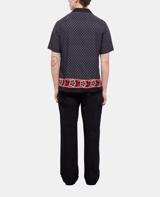 The Kooples H BLACK printed shirt