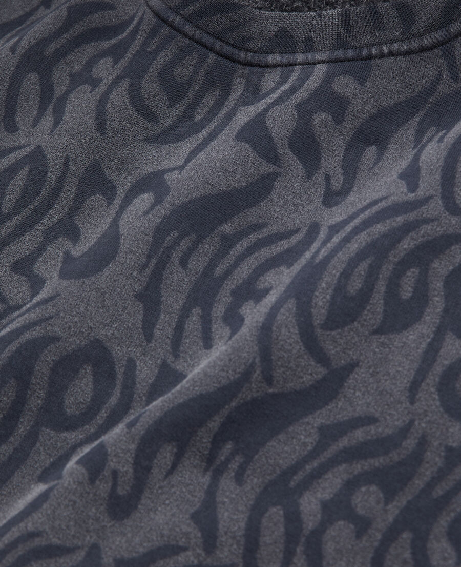 men's printed sweatshirt