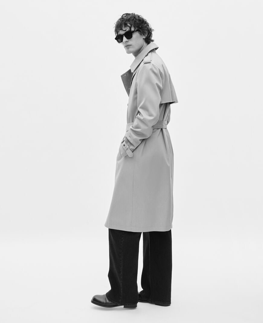 The Kooples HOMBRE BEIGE gabardina larga beige