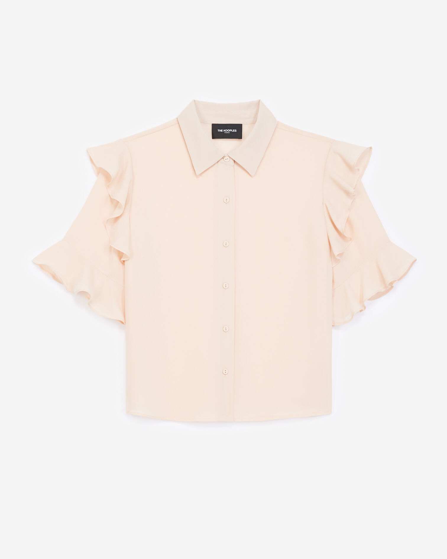 Pink shirt with pearly buttons, NUDE, hi-res image number null