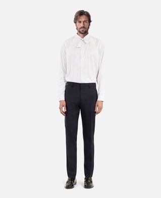 The Kooples HERREN NAVY anzughose flohfuß blau
