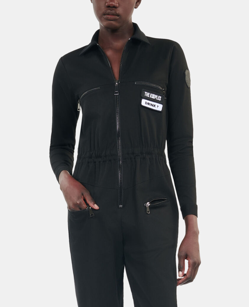 The Kooples F BLACK black the kooples x carolina ritzler jumpsuit