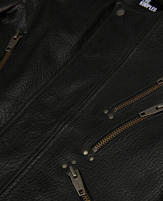 The Kooples MUJER BLACK chaqueta piel negra