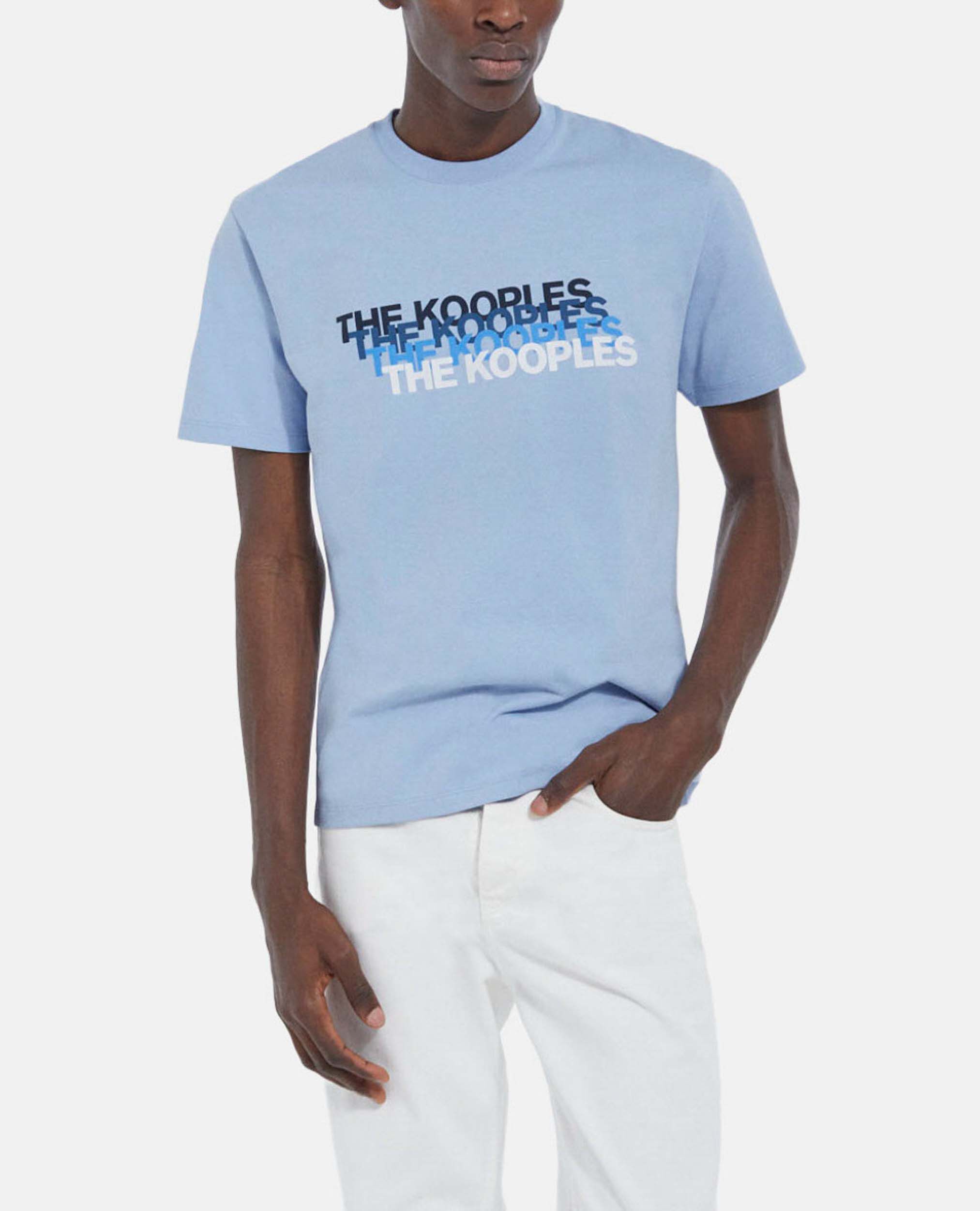 Tshirt bleu ciel clearance