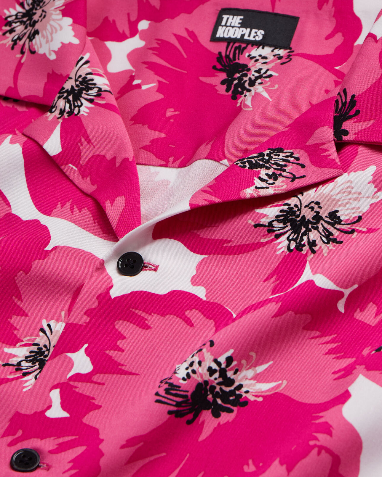 The Kooples HOMBRE PINK camisa informal estampada