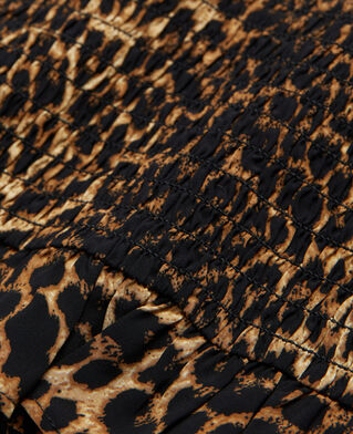 The Kooples FEMME LEOPARD robe courte l&eacute;opard
