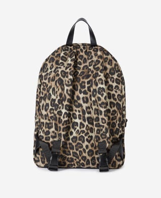 The Kooples UNISEX LEOPARD rucksack mit leopardenmuster