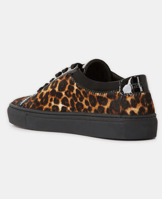 The Kooples FEMME LEOPARD baskets léopard