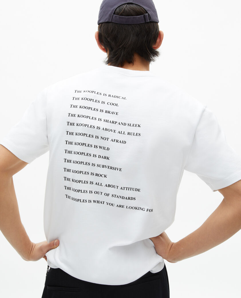 The Kooples H WHITE what is white t-shirt