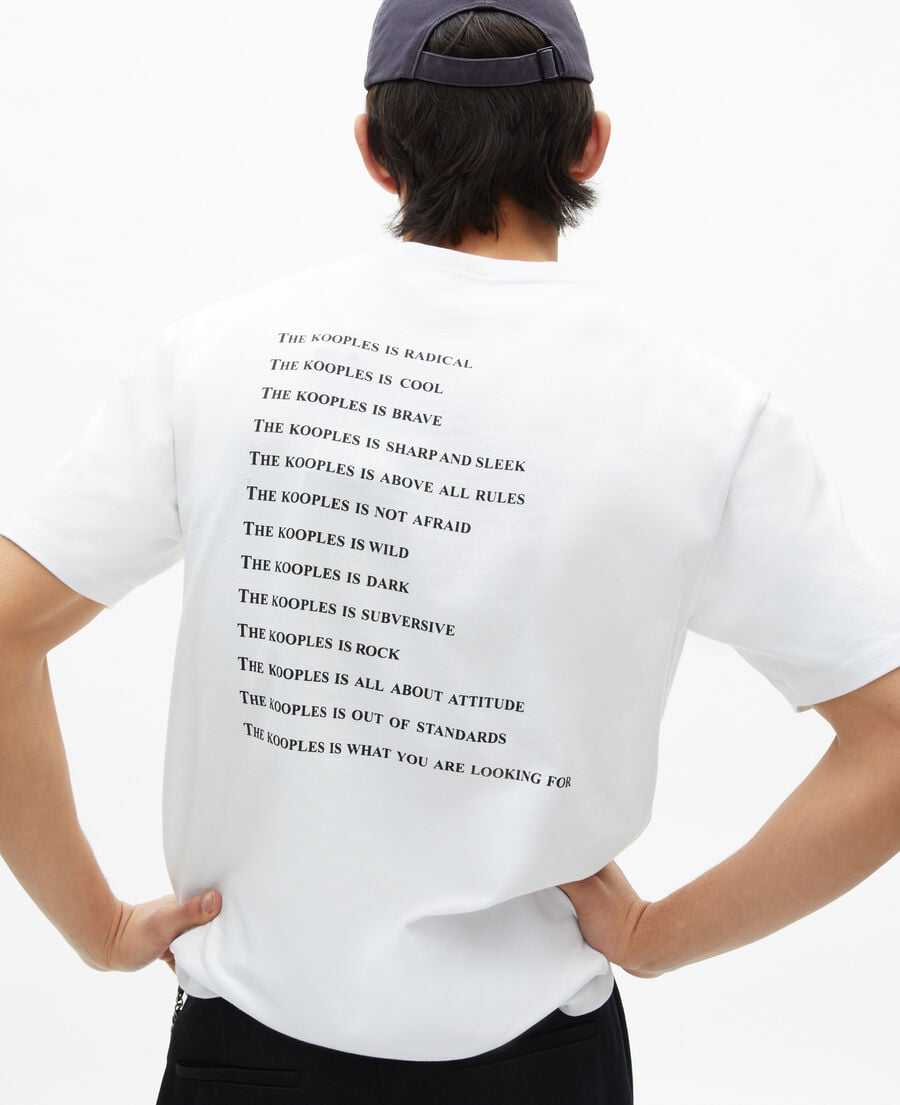 The Kooples H WHITE what is white t-shirt