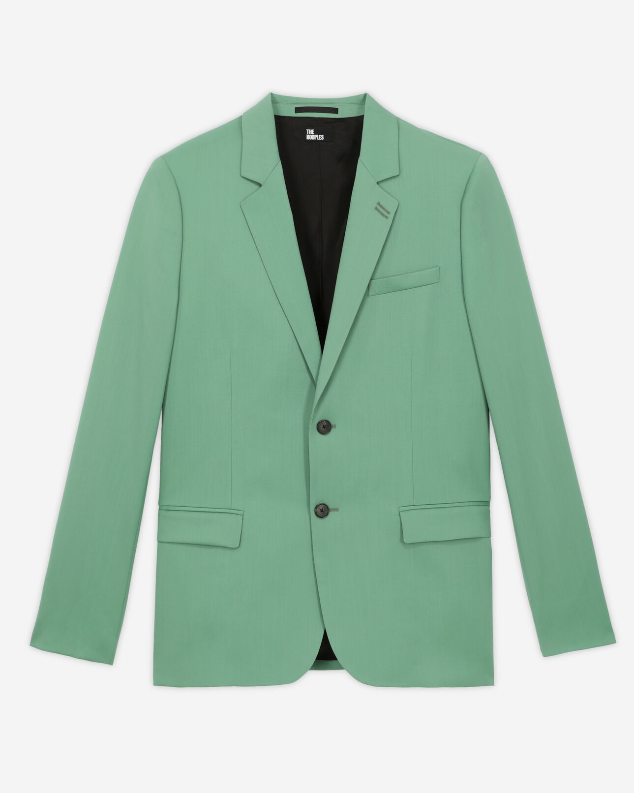 The Kooples MEN GREEN green wool suit jacket
