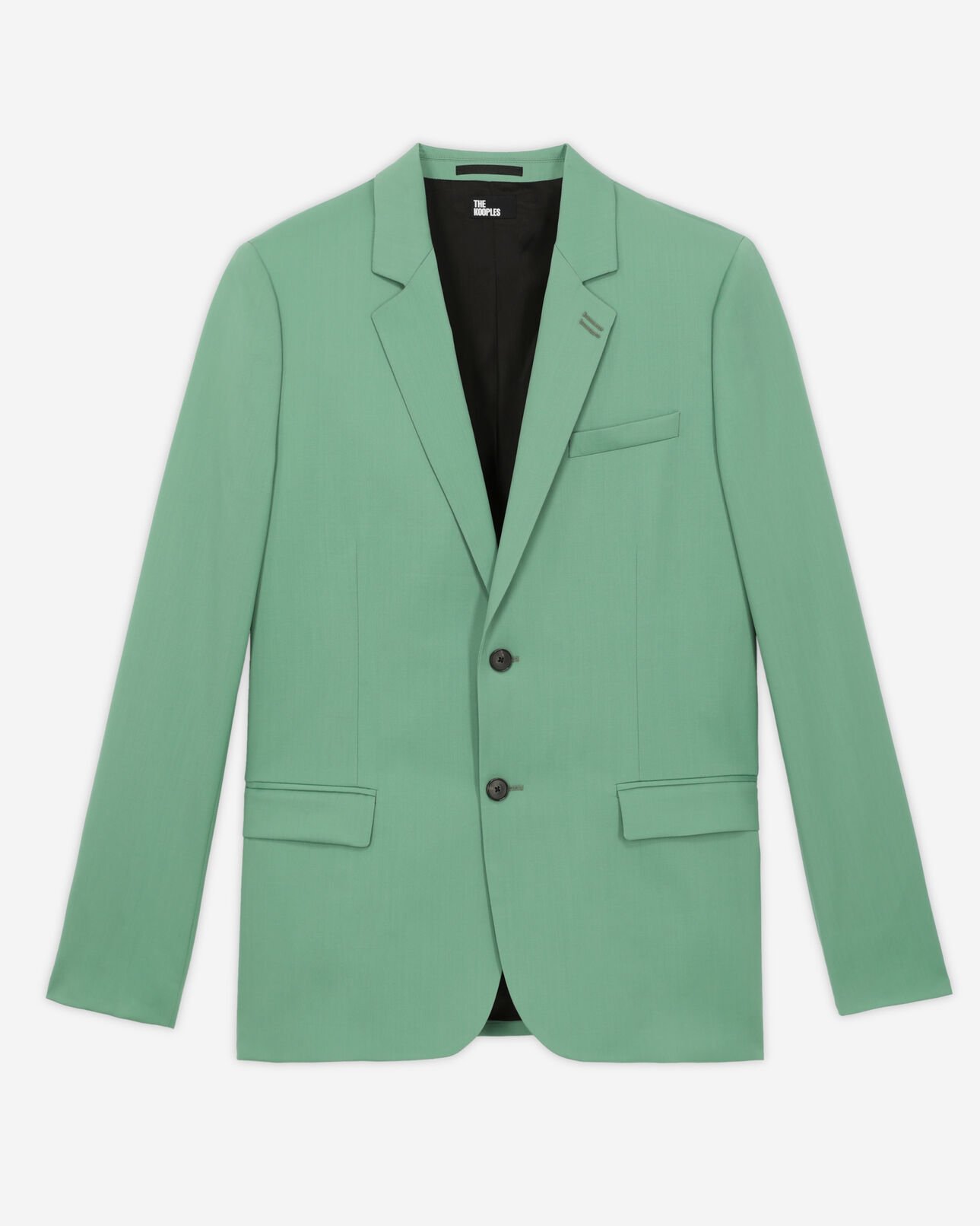 The Kooples MEN GREEN green wool suit jacket