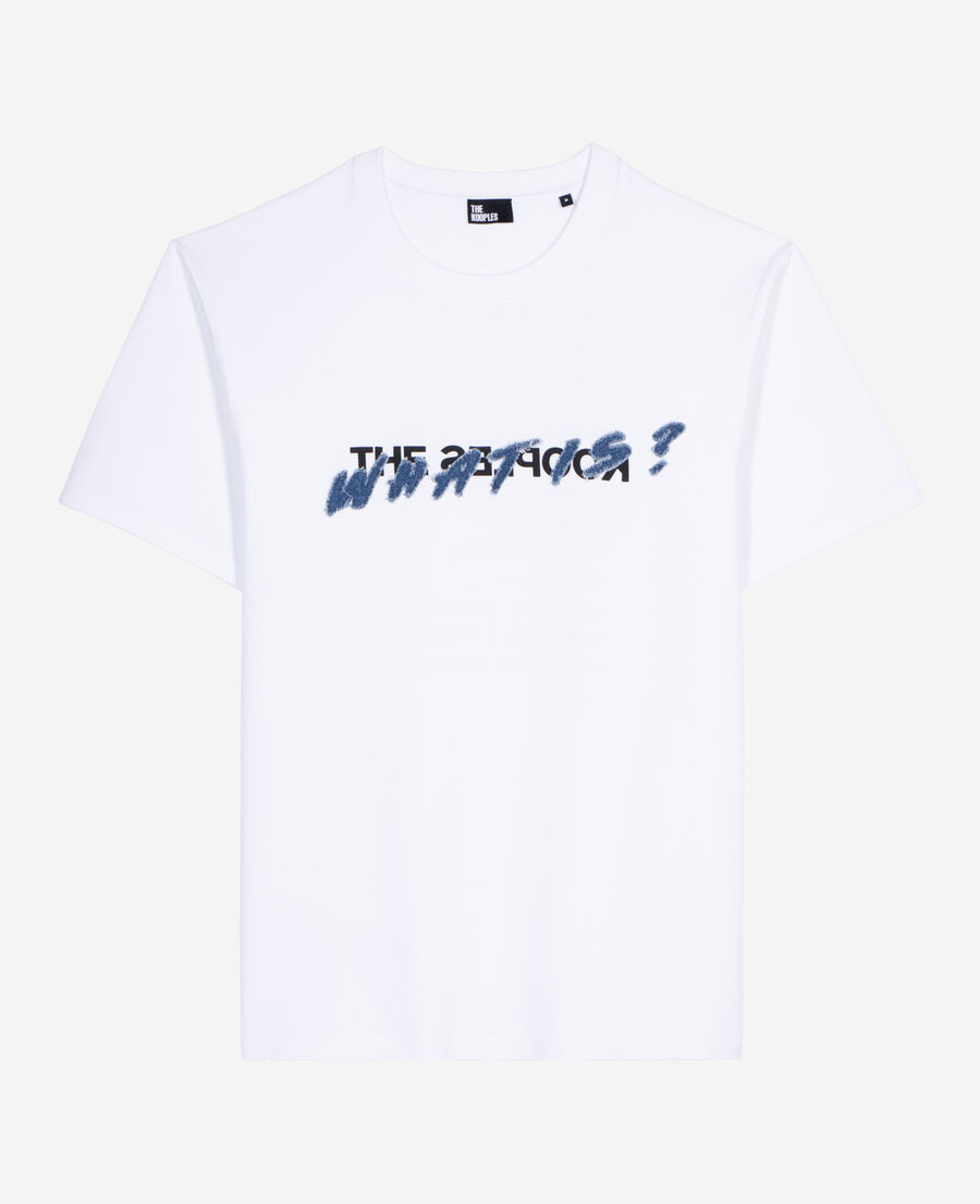 The Kooples MEN WHITE what is white t-shirt