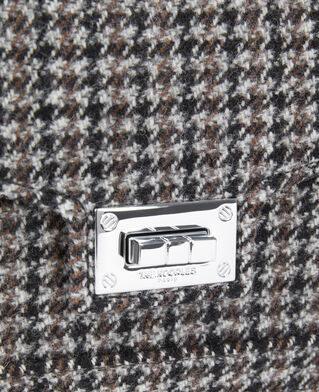 The Kooples FEMME BLACK sac emily small en laine mélangée