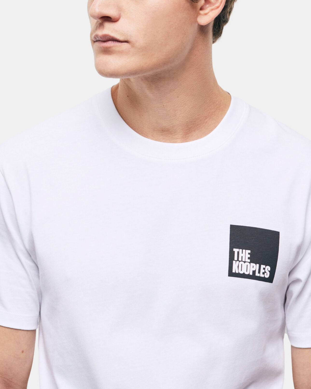 The Kooples HOMME SNOW WHITE t-shirt blanc