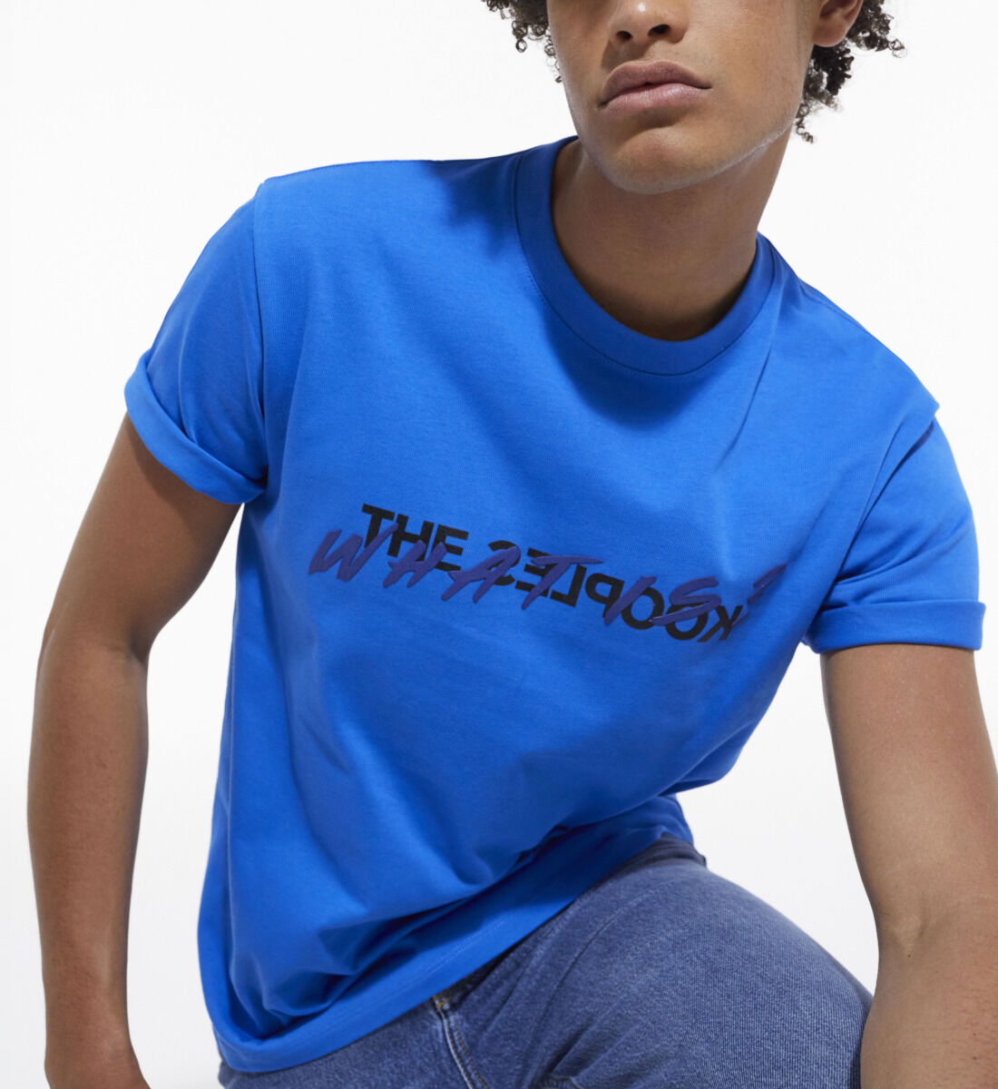 T shirt what is bleu