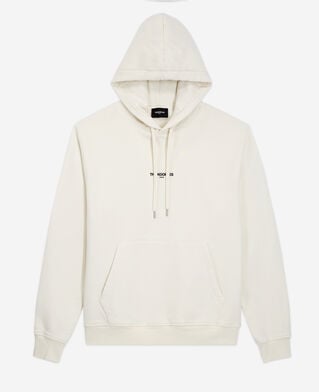 The Kooples H OFF WHITE black logo hoodie