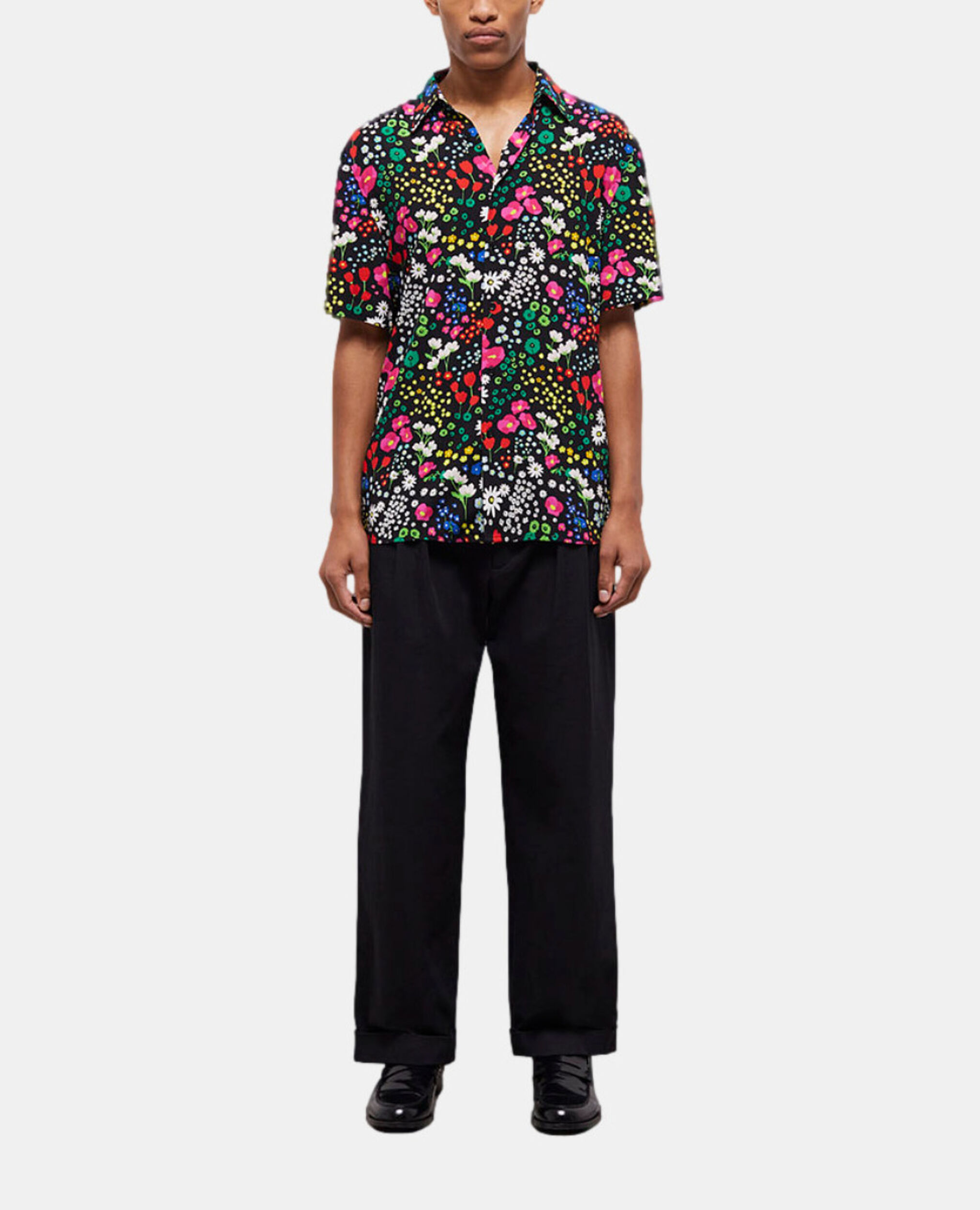 Camisa informal estampada, MULTICOLOR, hi-res image number null