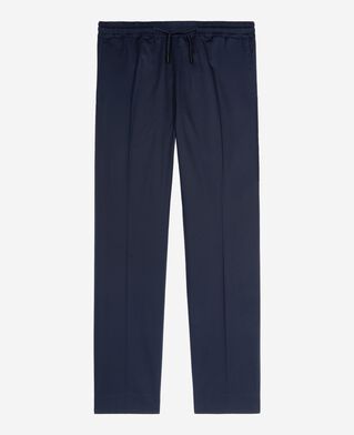 The Kooples HOMME NAVY pantalon droit marine