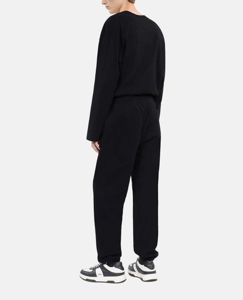 The Kooples HERREN BLACK schwarze jogginghose mit wappen