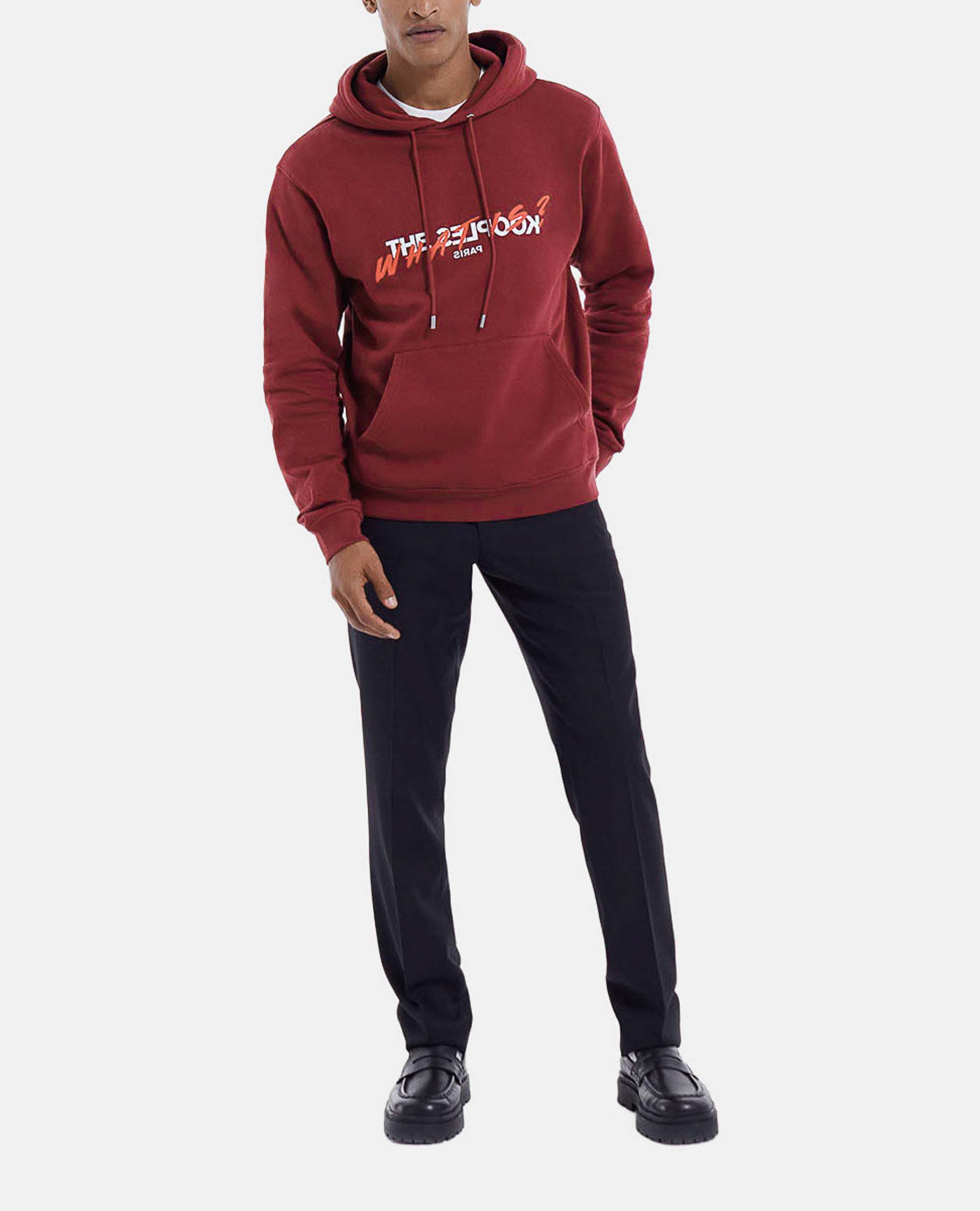 Sweat on sale capuche imprimé