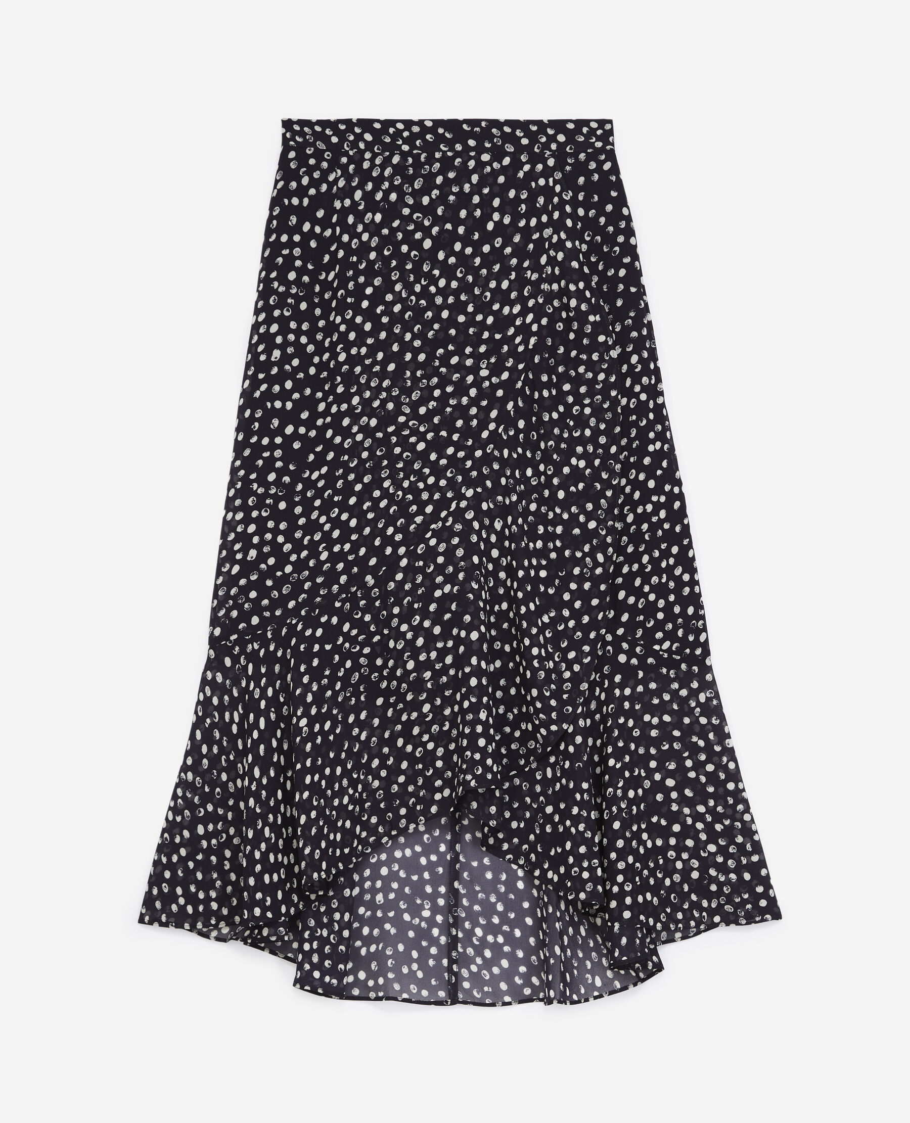 Long polka dot skirt top